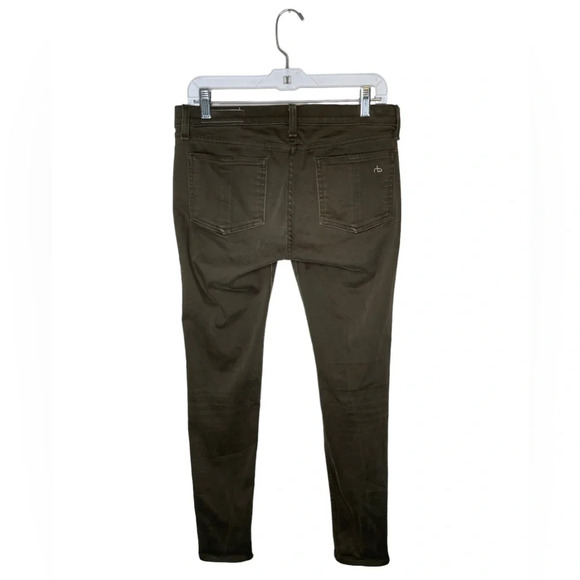 Rag and Bone Women's Army Green Legging Jeans Size 29 - Picture 2 of 12